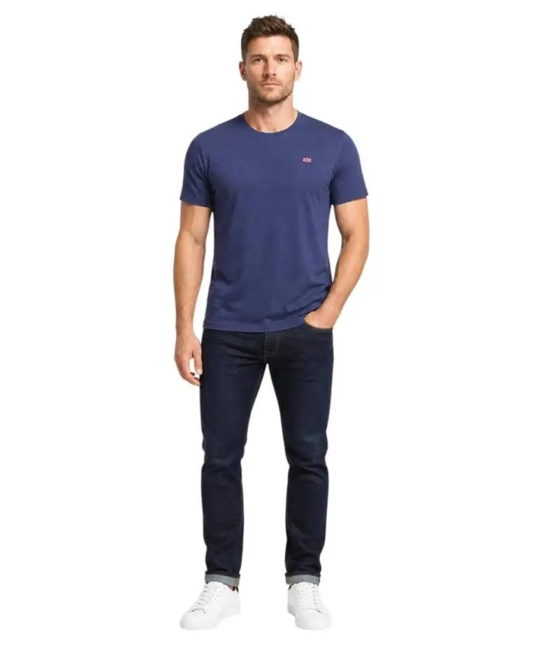 Scuola Nautica Italiana - Ανδρικό T-shirt Κοντομάνικο 836016-BLU Μπλε