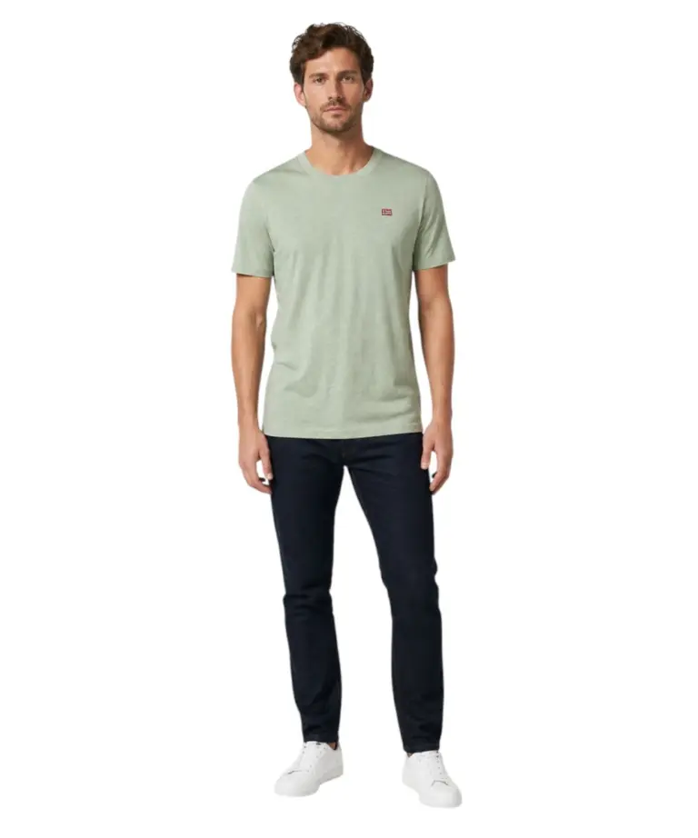 Scuola Nautica Italiana - Ανδρικό T-shirt Κοντομάνικο 836016-SAILOR Πράσινο Ανοιχτό
