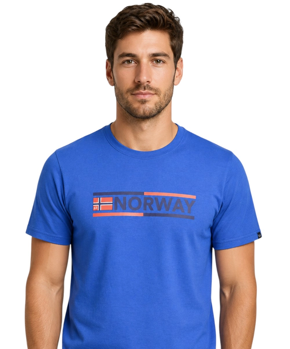 Scuola Nautica Italiana - Ανδρικό T-shirt Κοντομάνικο 866024-BLUETT Μπλε