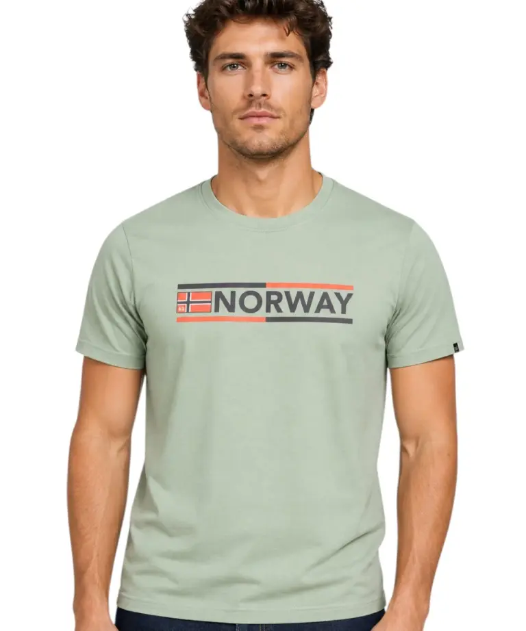 Scuola Nautica Italiana - Ανδρικό T-shirt Κοντομάνικο 866024-SNIPER Πράσινο