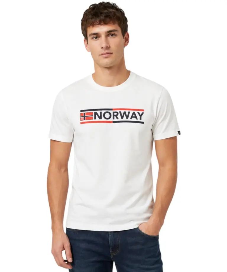 Scuola Nautica Italiana - Ανδρικό T-shirt Κοντομάνικο 866024-WHITE Λευκό