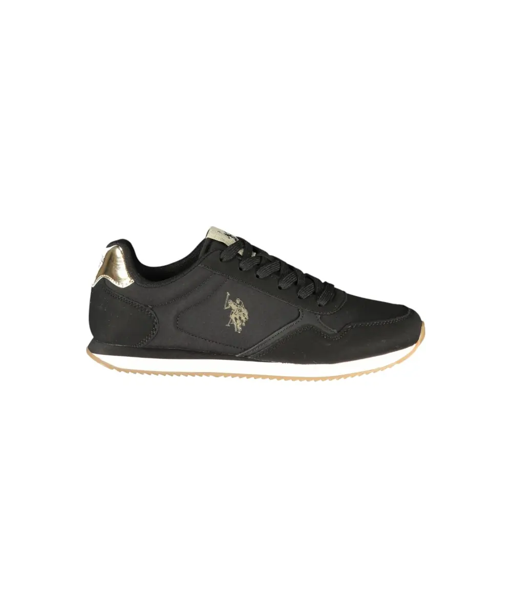 U.S. Polo Assn. - Γυναικεία Sneakers Happy HAPPY004W6NH1-BLGO02 Μαύρο