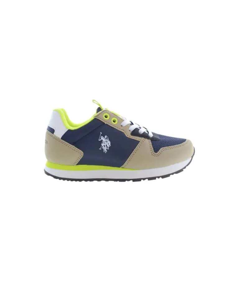 U.S. Polo Assn. - Παιδικά Sneakers NOBIK008K3TH1-DBL-BEI Μπλε/Μπεζ