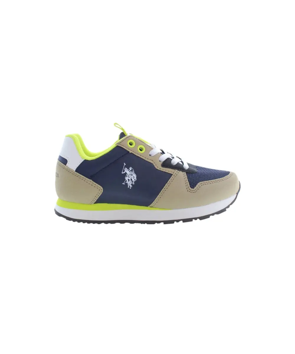 U.S. Polo Assn. - Παιδικά Sneakers NOBIK008K3TH1-DBL-BEI Μπλε/Μπεζ