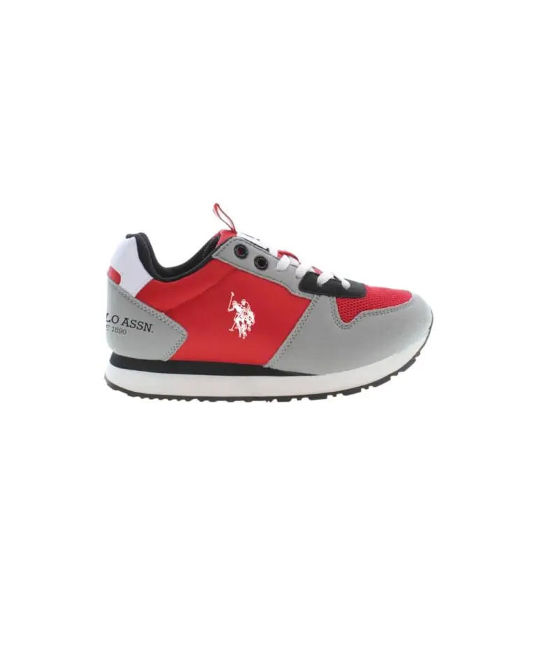 U.S. Polo Assn. - Παιδικά Sneakers NOBIK008K3TH1-RED-L Κόκκινο