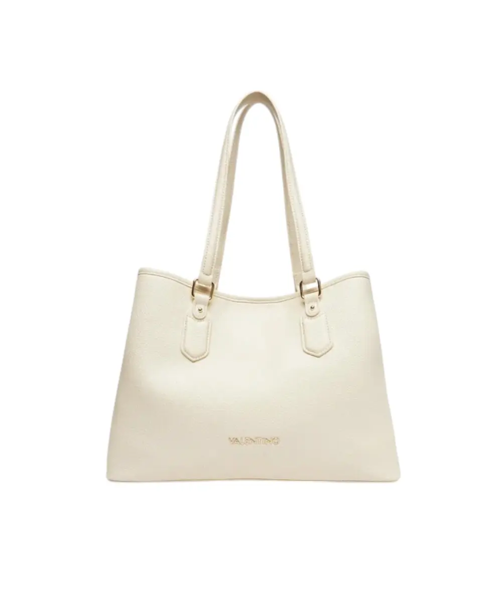 Valentino Bags - Γυναικεία Τσάντα Ώμου Brixton VBS7LX01-991 Εκρού