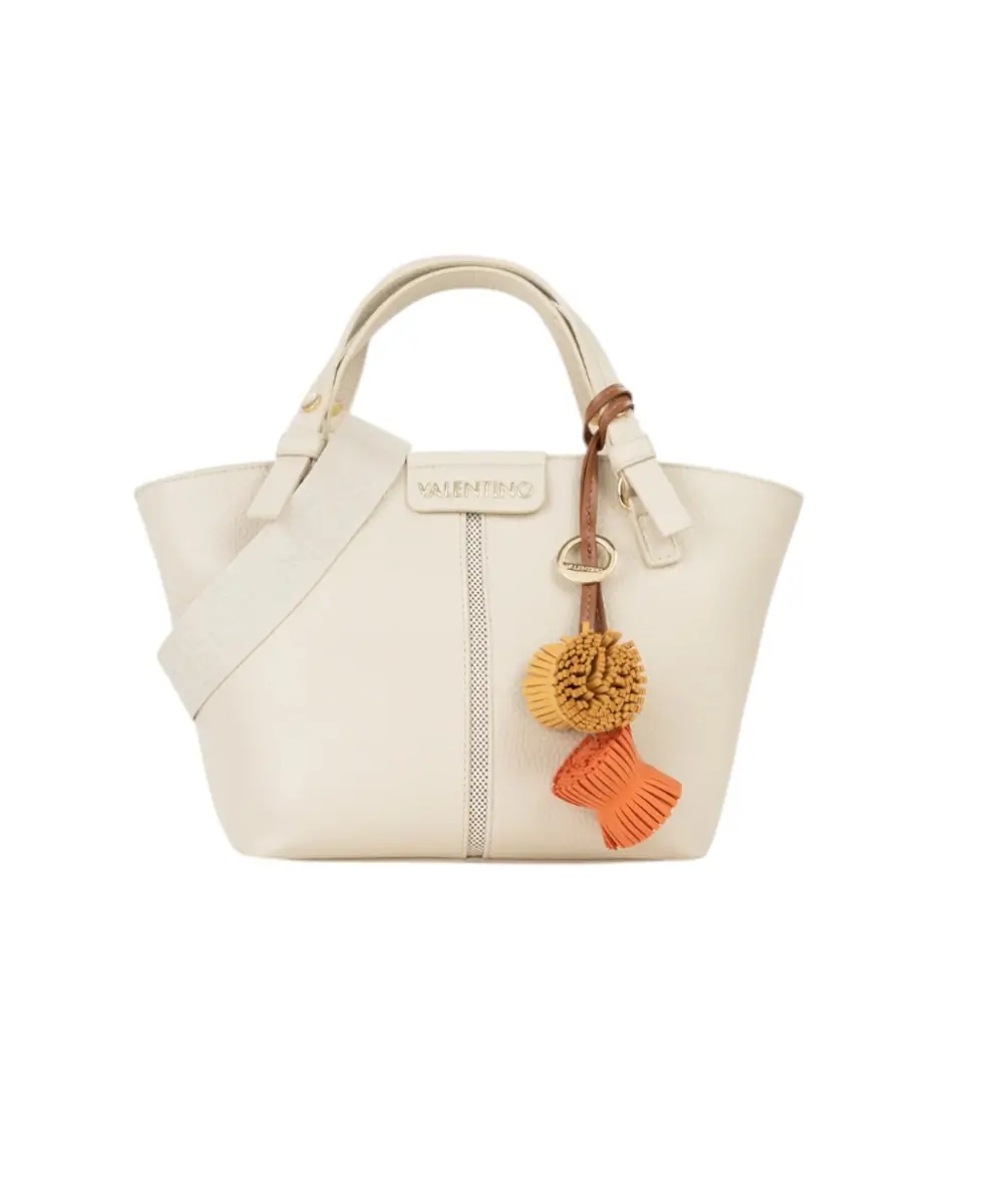 Valentino Bags - Γυναικεία Τσάντα Ώμου Hybris Re VBS9OVO5-991 Εκρού