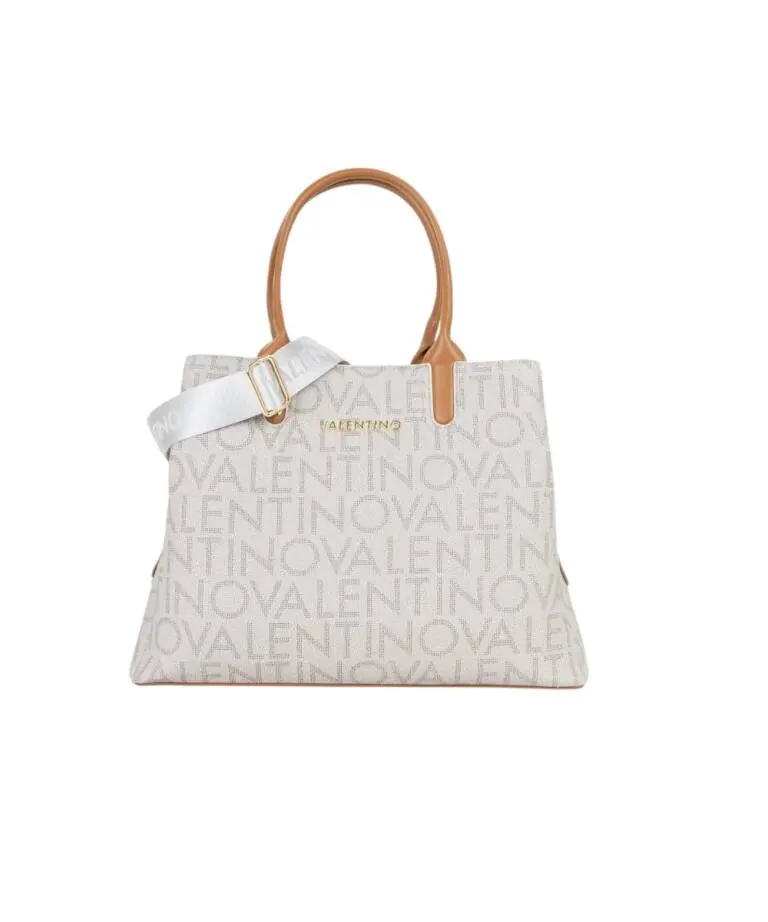 Valentino Bags - Γυναικεία Τσάντα Ώμου Regina Re VBS9IS51-192 Εκρού