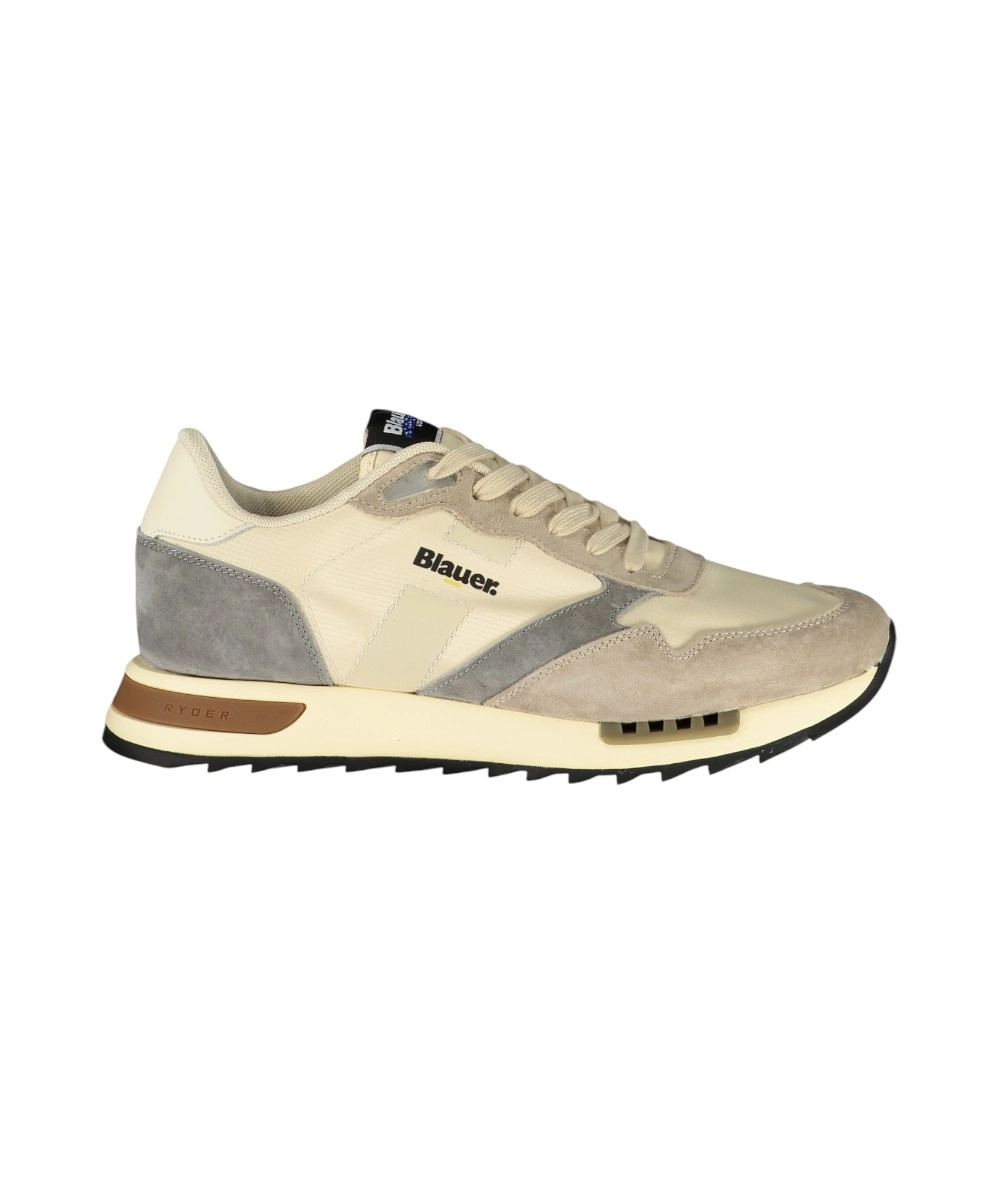 Blauer - Ανδρικά Sneakers S6RYDER01NYS-CREGRY Μπεζ