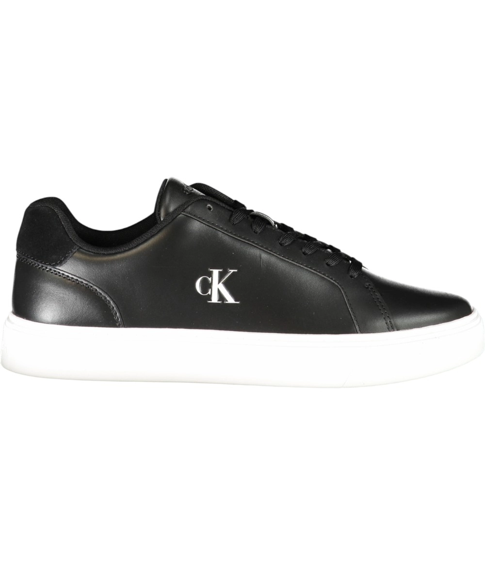 Calvin Klein - Ανδρικά Sneakers Ck Classic Cupsole Laceup Lth YM0YM01435-BEH Μαύρο