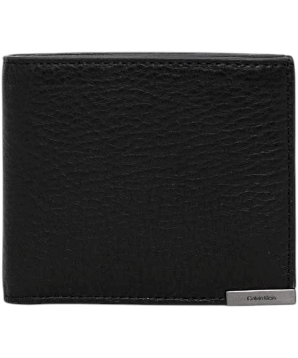 Calvin Klein - Ανδρικό Δερμάτινο Πορτοφόλι K50K510316-BAX Μαύρο
