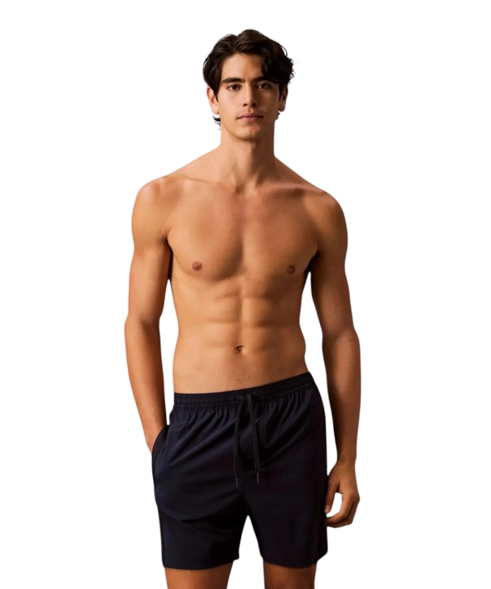 Calvin Klein - Ανδρικό Μαγιό Σορτς Core Solid LV00N61002-0PP Μπλε Σκούρο