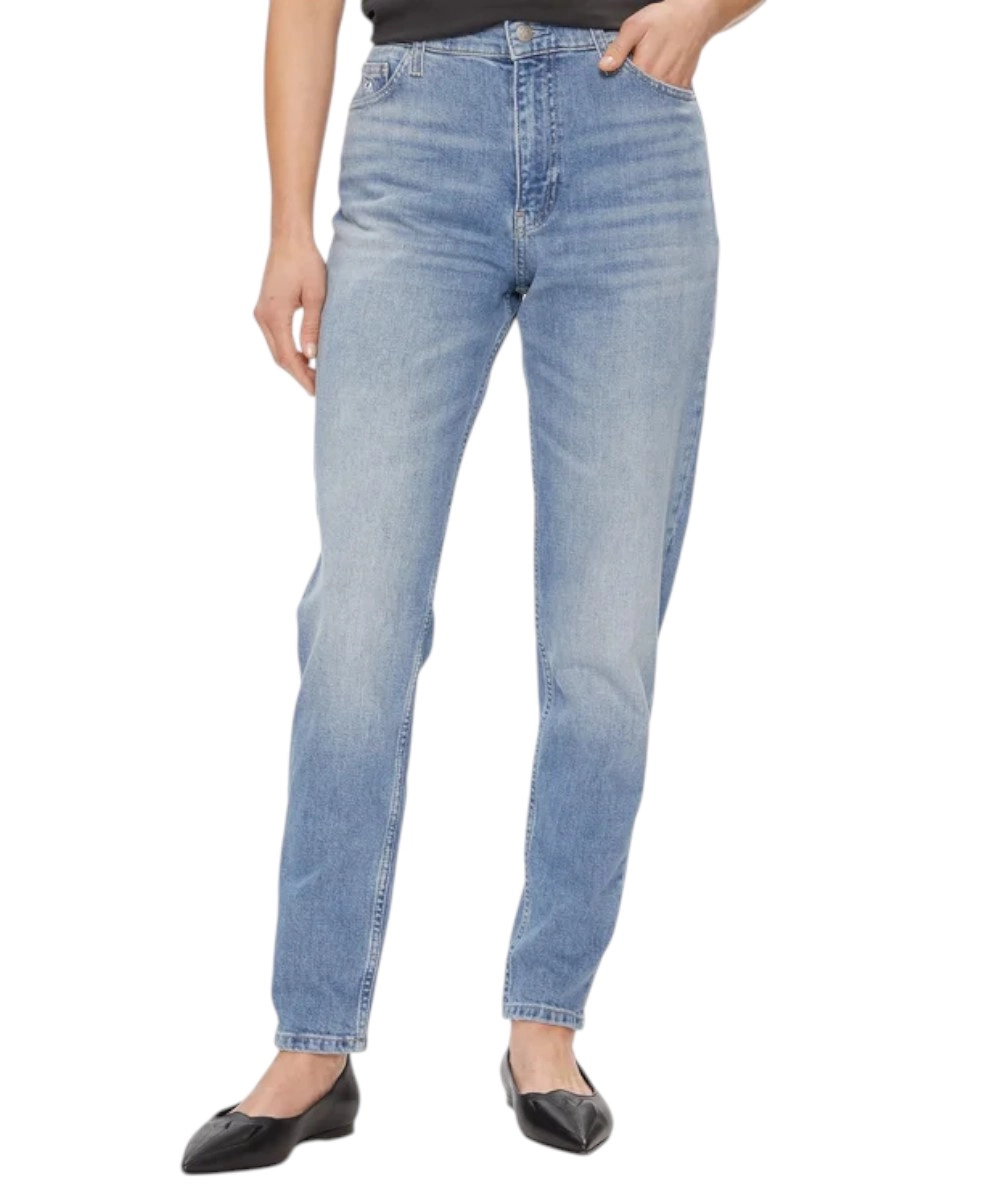 Calvin Klein - Γυναικείο Παντελόνι Mom Jeans J20J222764-1AA Μπλε