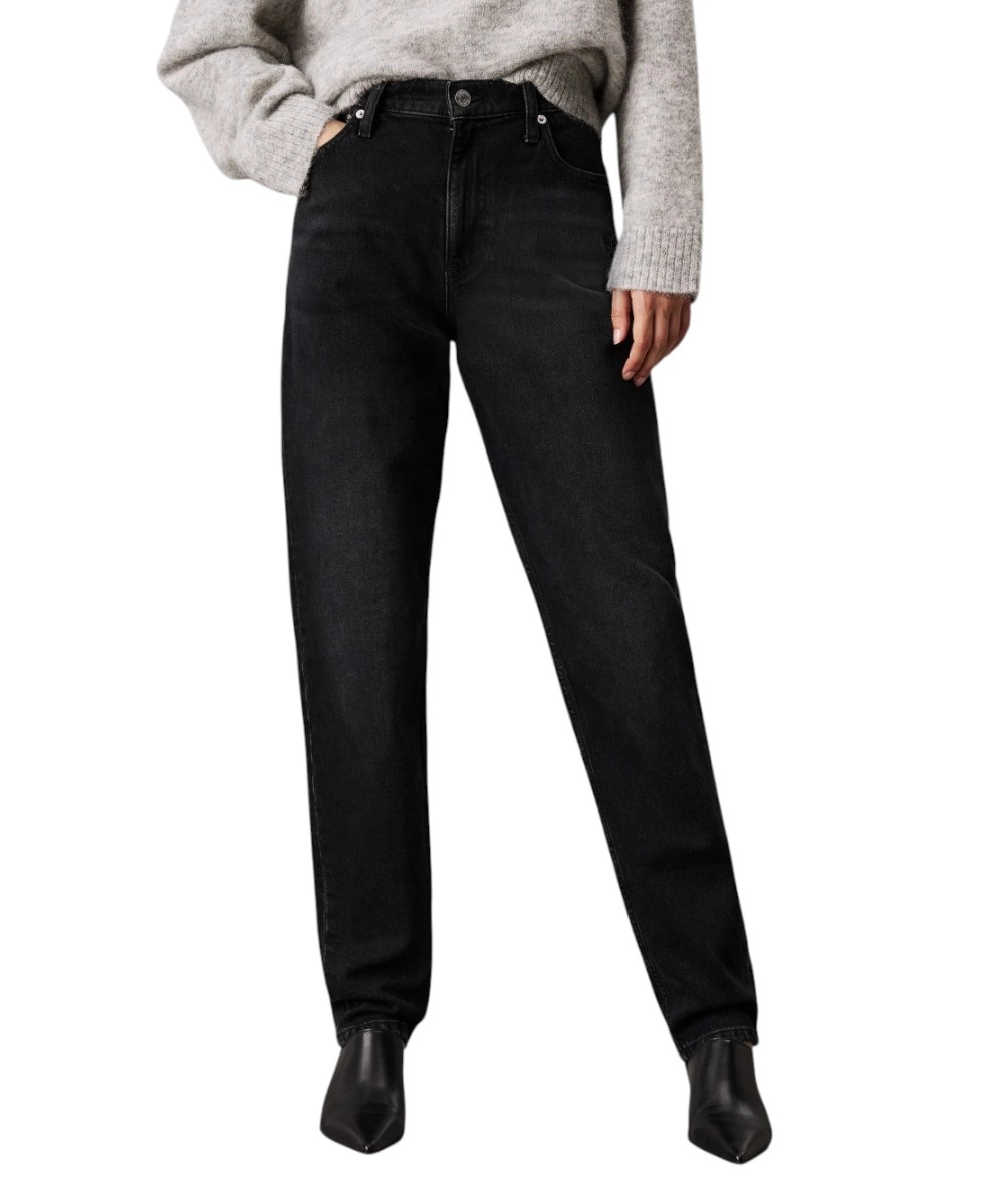 Calvin Klein - Γυναικείο Παντελόνι Mom Jeans J20J224035-1BY Μαύρο