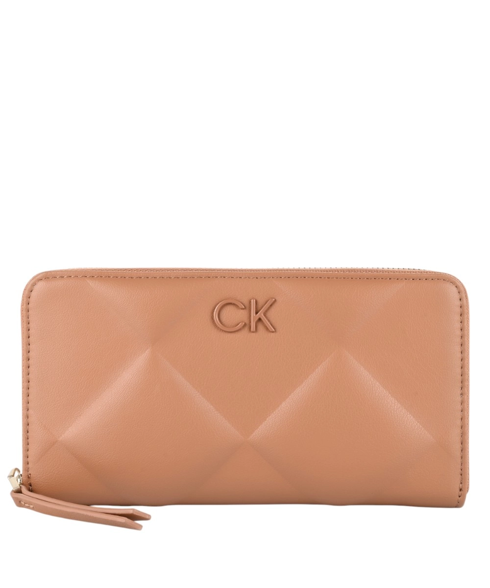 Calvin Klein - Γυναικείο Πορτοφόλι Ck Zip Around K60K610774-GA5 Καφέ
