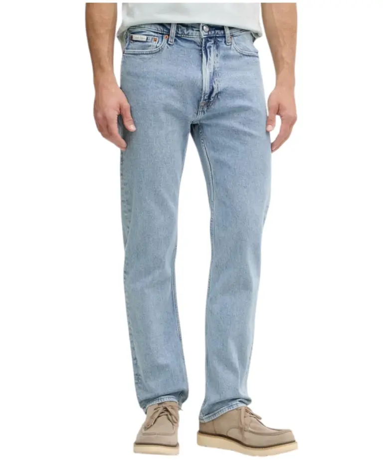 Calvin Klein – Ανδρικό Jeans Adam Standard Straight LV04RF943G-WHW Μπλε