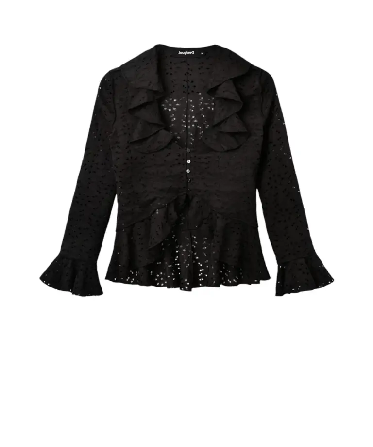 Desigual - Γυναικεία Μπλούζα Lorna 23SWTKBY-2000 Μαύρο