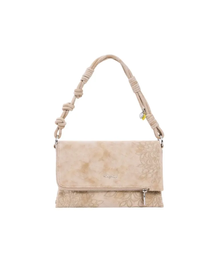 Desigual - Γυναικεία Τσάντα Ώμου Sierra Sand Murano 26SAXPB9-1018 Μπεζ