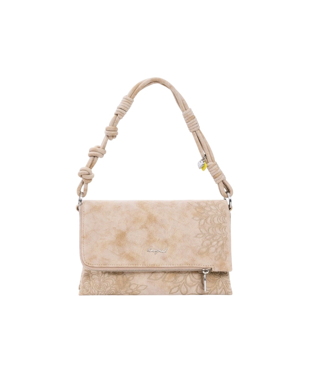 Desigual - Γυναικεία Τσάντα Ώμου Sierra Sand Murano 26SAXPB9-1018 Μπεζ