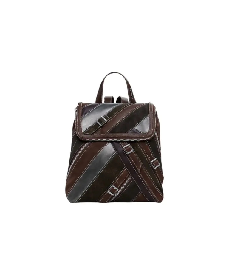 Desigual - Γυναικεία Τσάντα Πλάτης Fibonacci Hampton 25WAKP26-6075 Καφέ