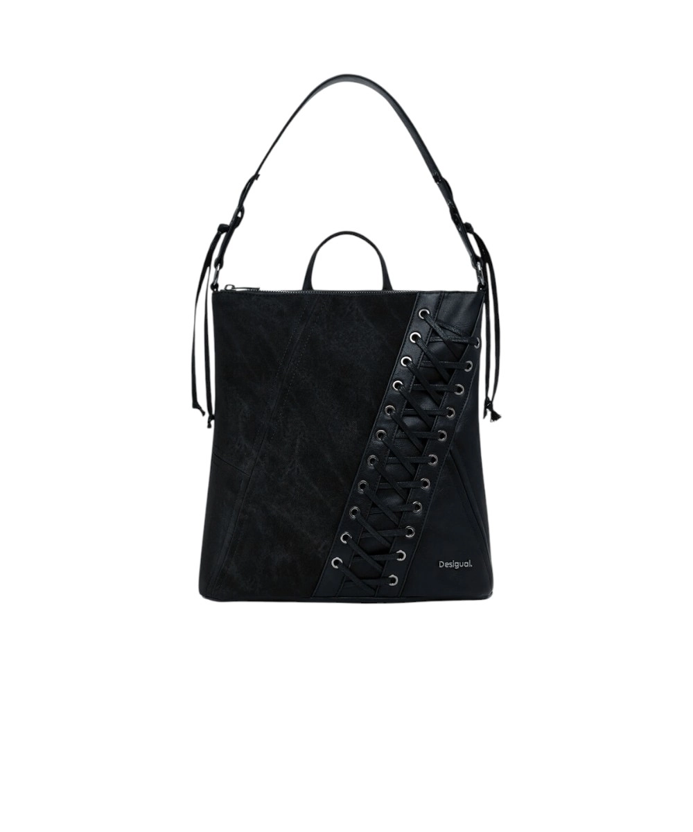Desigual - Γυναικεία Τσάντα Πλάτης Tango Pretoria 25WAKP12-2000 Μαύρο