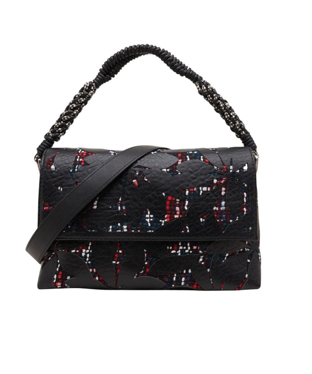 Desigual - Γυναικεία Τσάντα 'Ωμου Onyx Venecia 23WAXP60-9019 Μαύρο