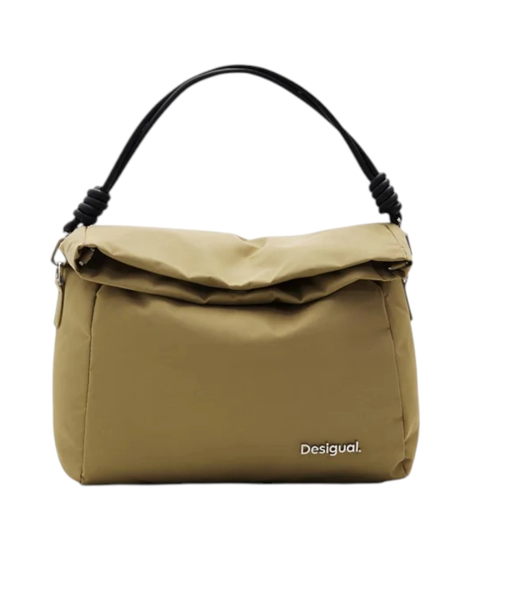 Desigual - Γυναικεία Τσάντα 'Ωμου Priori Loverty 24SAXY03-4092 Χακί