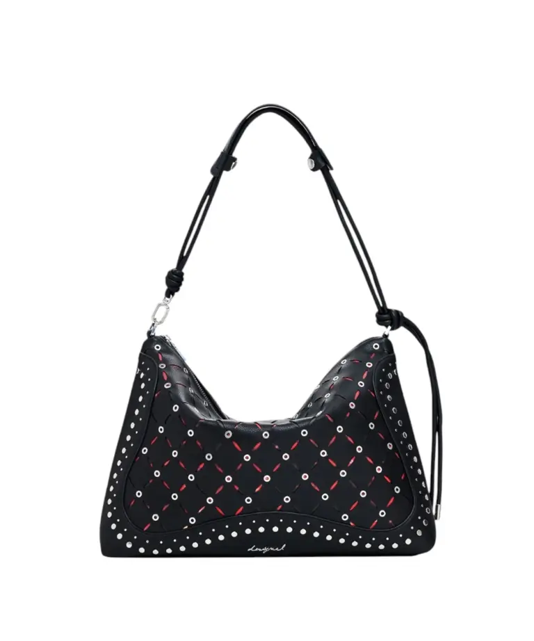 Desigual - Γυναικεία Τσάντα 'Ωμου Yankee Leiria Mini 25WAXP37-2000 Μαύρο