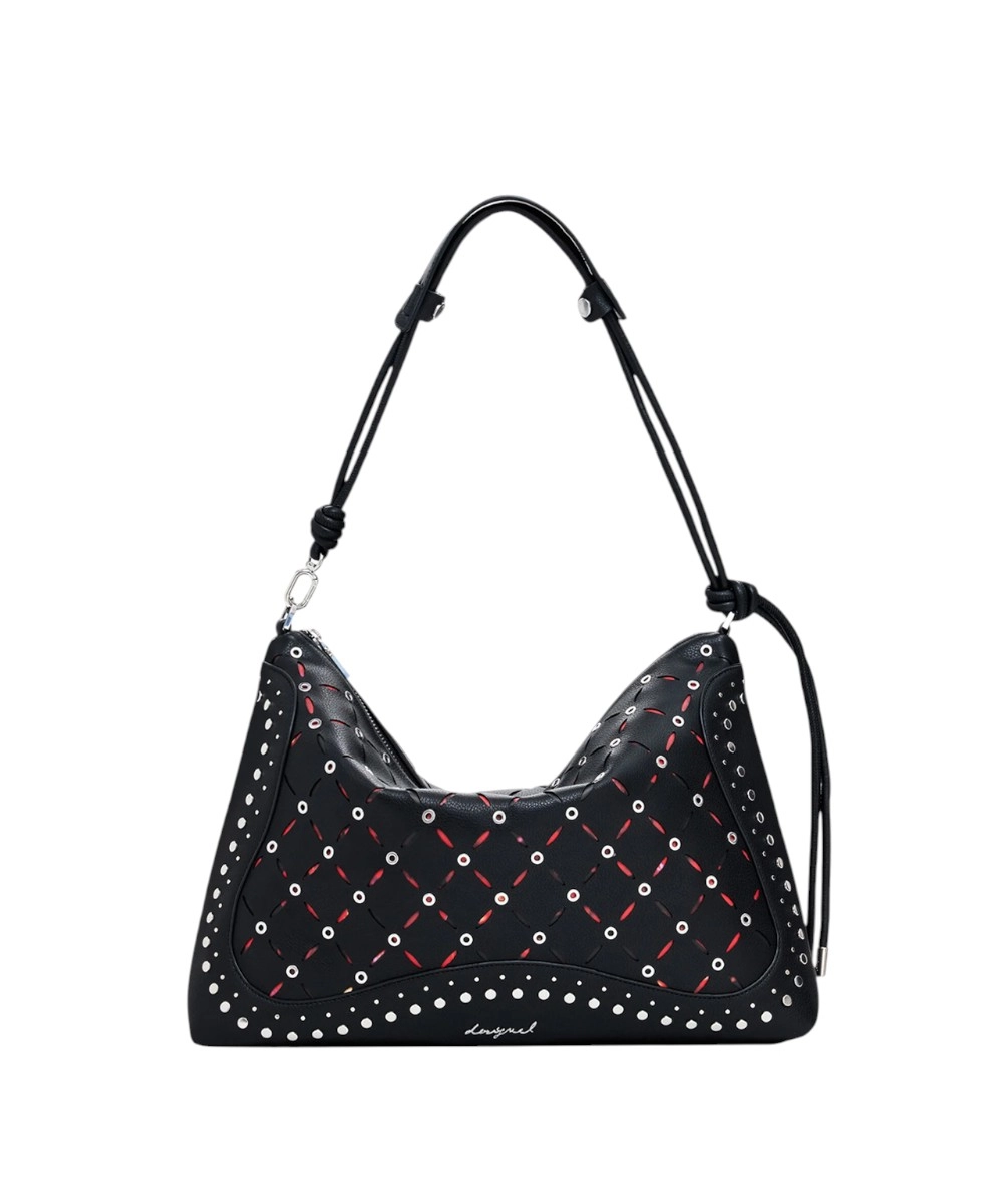 Desigual - Γυναικεία Τσάντα 'Ωμου Yankee Leiria Mini 25WAXP37-2000 Μαύρο