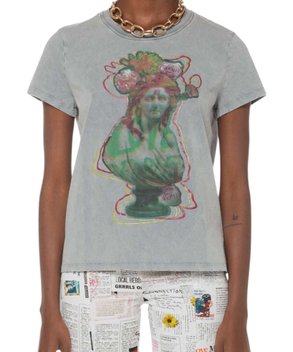 Desigual - Γυναικείο T-shirt Sinna 23SWTK24-5018 Γκρι