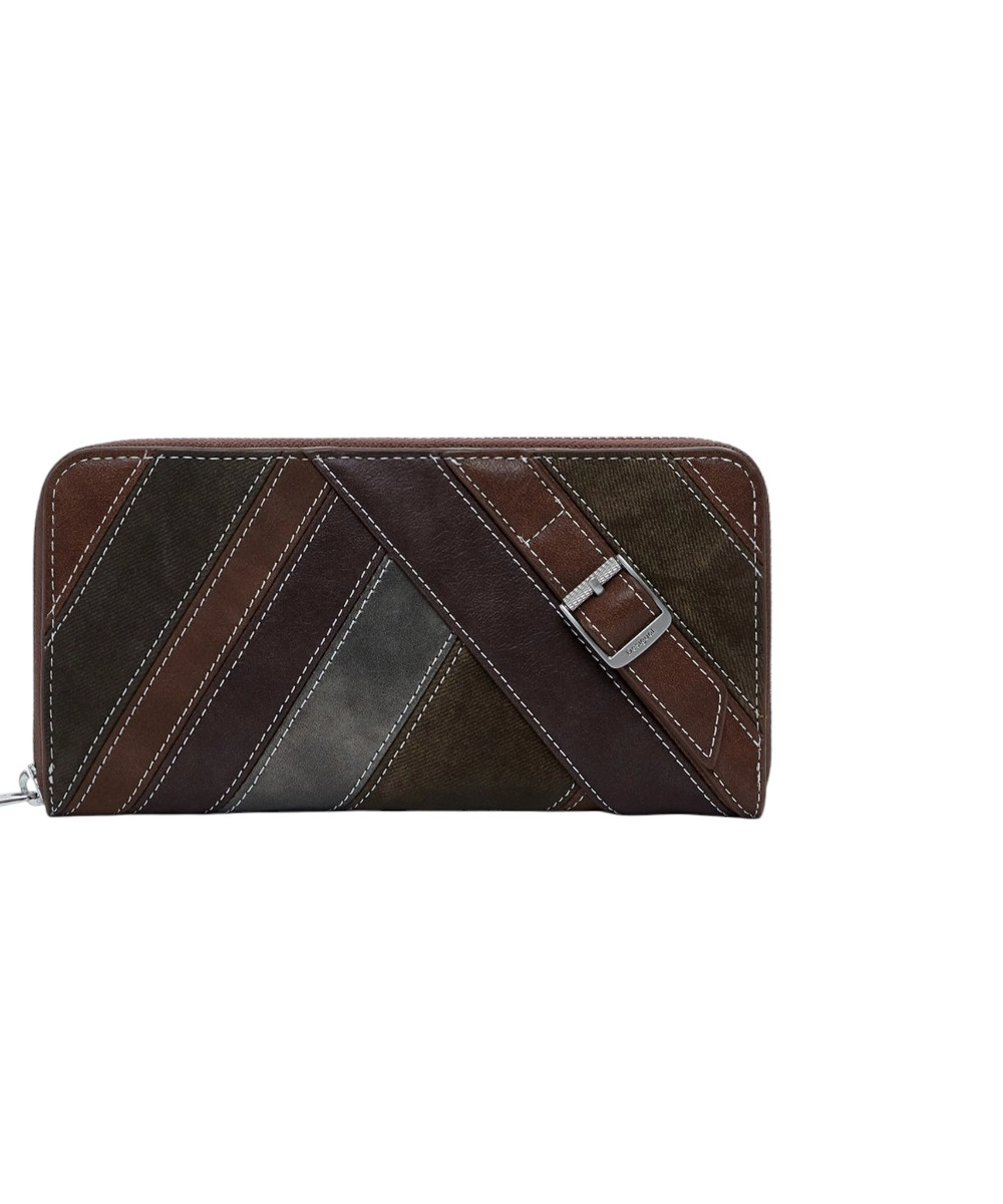 Desigual - Γυναικείο πορτοφόλι Fibonacci Fiona 25WAYP20-6075 Καφέ