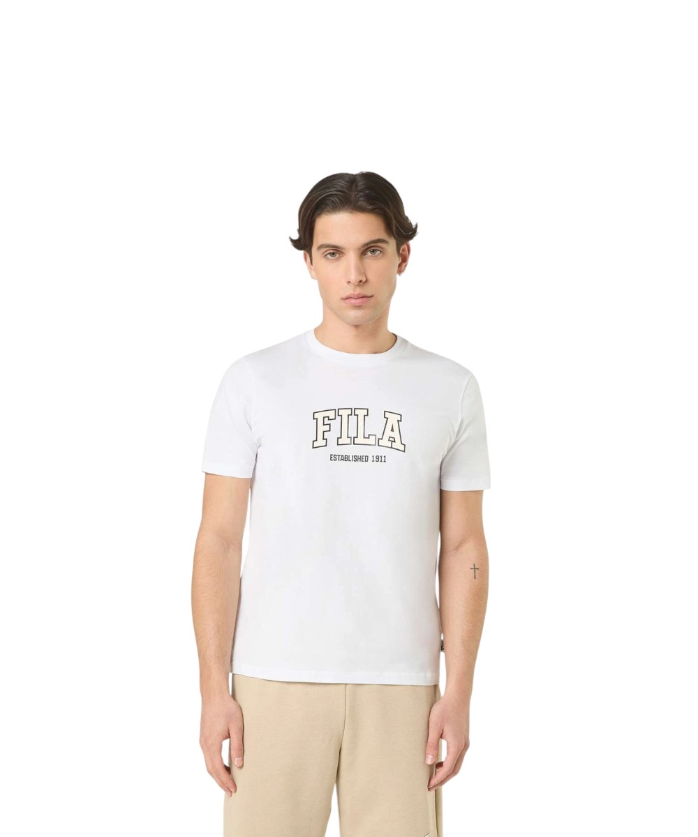 Fila - Ανδρικό T-shirt Rifredi FAM1219-10001 Λευκό