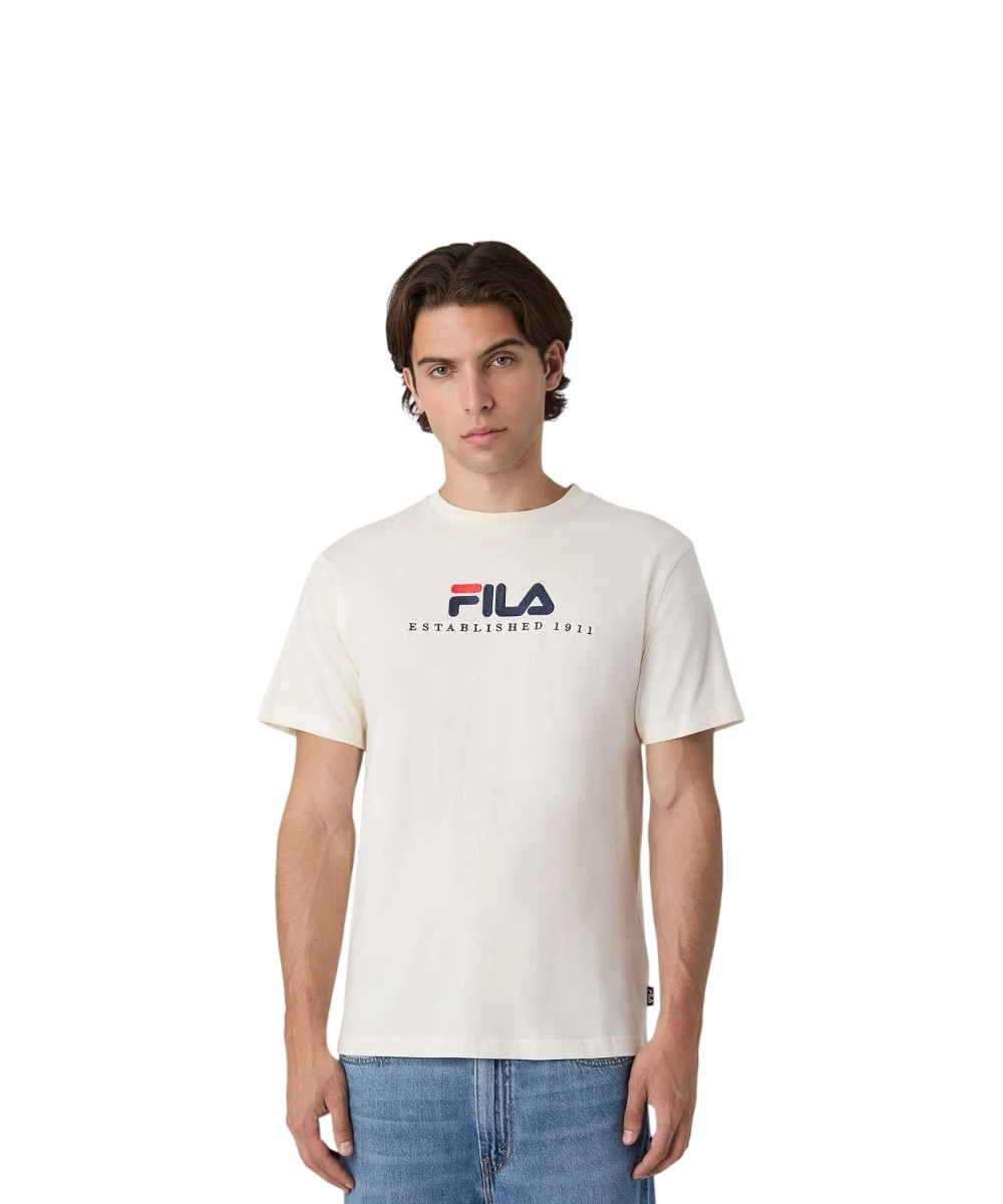 Fila - Ανδρικό T-shirt Valsera FAU0225-10010 Εκρού