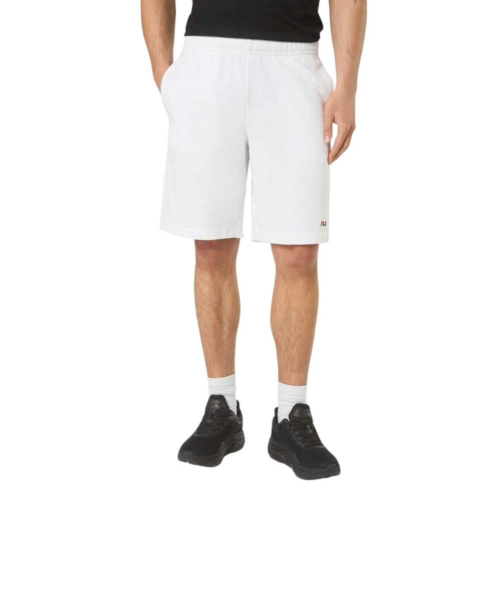 Fila - Ανδρικό Αθλητικό Σορτς Lusciano FAM0877-10001 Λευκό