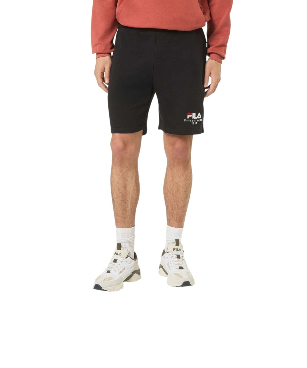 Fila - Ανδρικό Αθλητικό Σορτς Lusciano FAU0230-80010 Μαύρο