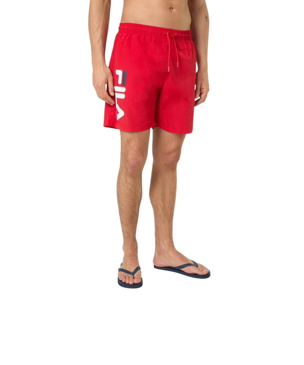 Fila - Ανδρικό Μαγιό Boxer Caravello FAM1234-30002 Κόκκινο