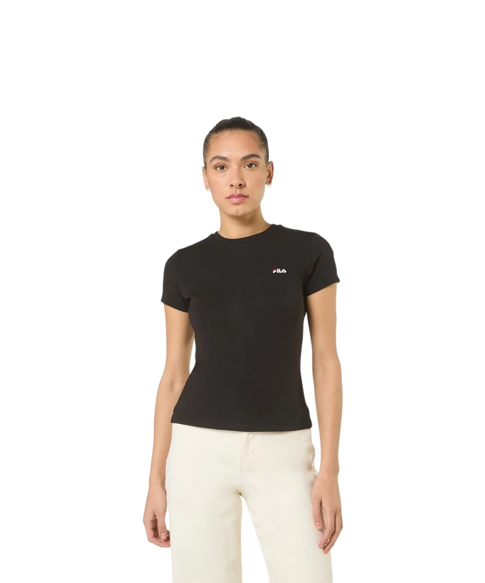 Fila - Γυναικείο T-Shirt Trivero FAW1205-80010 Μαύρο