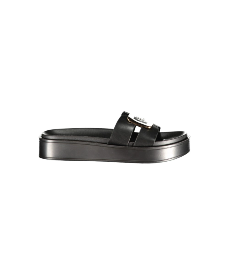 Laura Biagiotti - Γυναικεία Σανδάλια / Flatforms 9783-BLACK Μαύρο