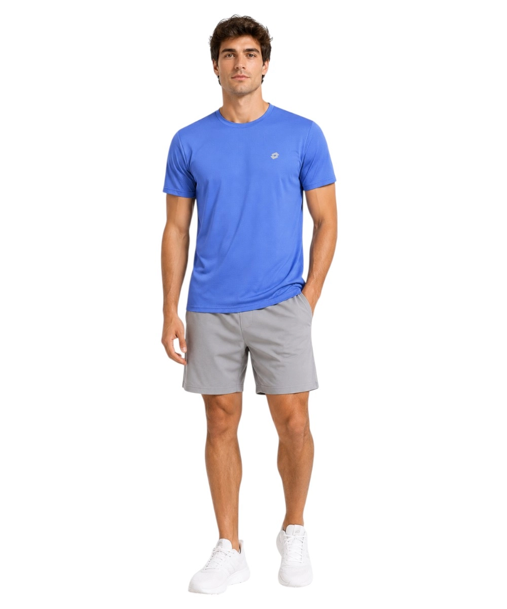 Lotto - Ανδρικό Κοντομάνικο Αθλητικό T-Shirt 466040-BLUETT Μπλε