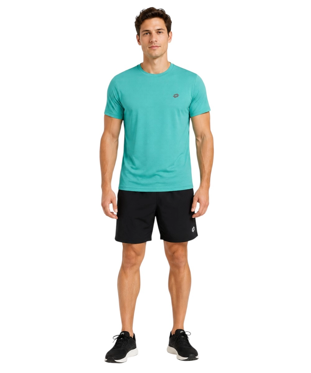 Lotto - Ανδρικό Κοντομάνικο Αθλητικό T-Shirt 466040-HAZY Πετρόλ