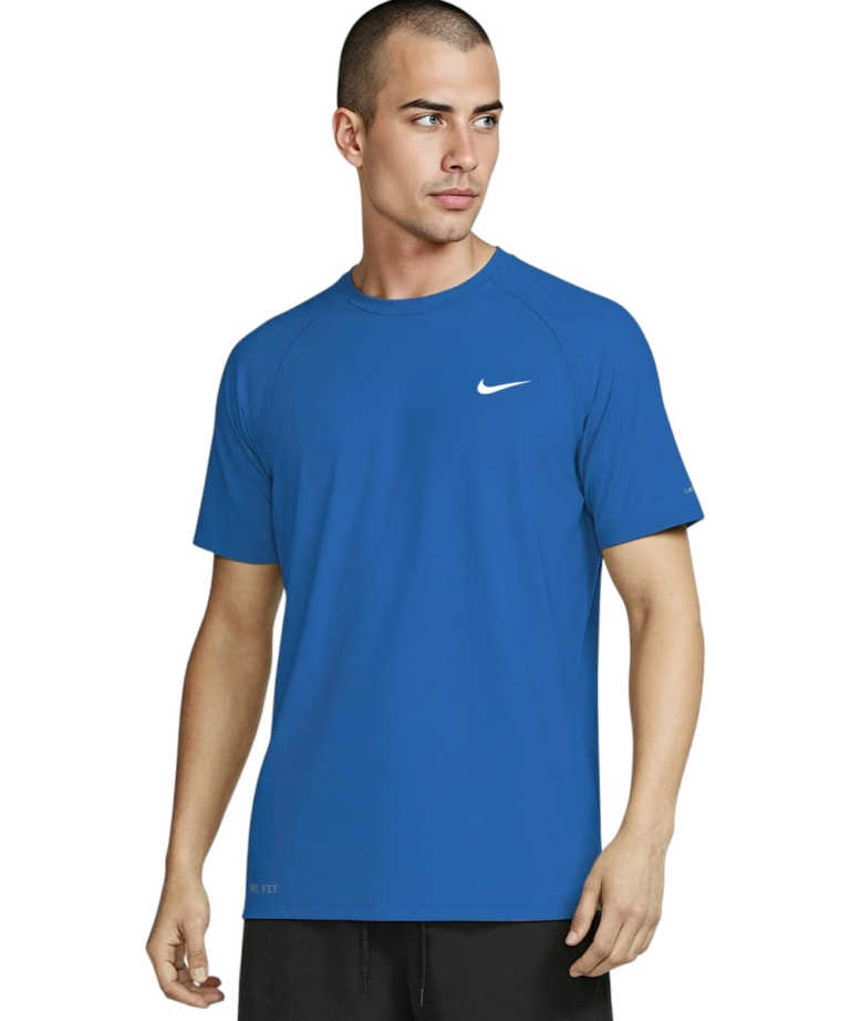 Nike - Ανδρικό T-shirt Hydroguard Essential Standard Fit NESSA586-494 Μπλε