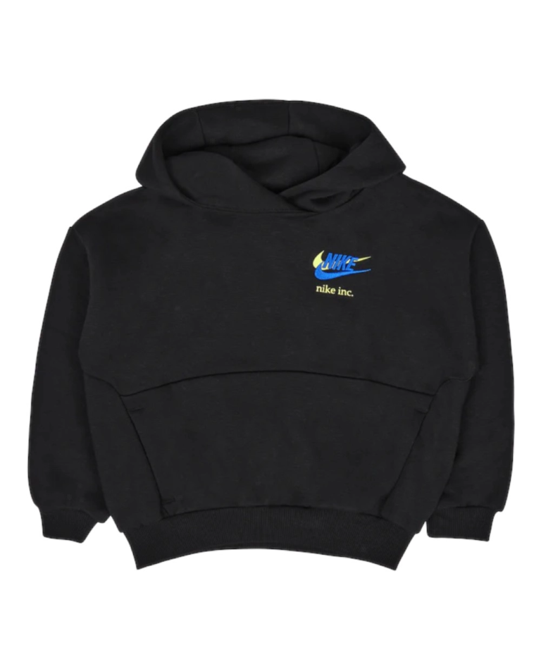 Nike - Παιδική Μπλούζα Club Hbr Icon Fleece Crew 86K432-023 Μαύρο