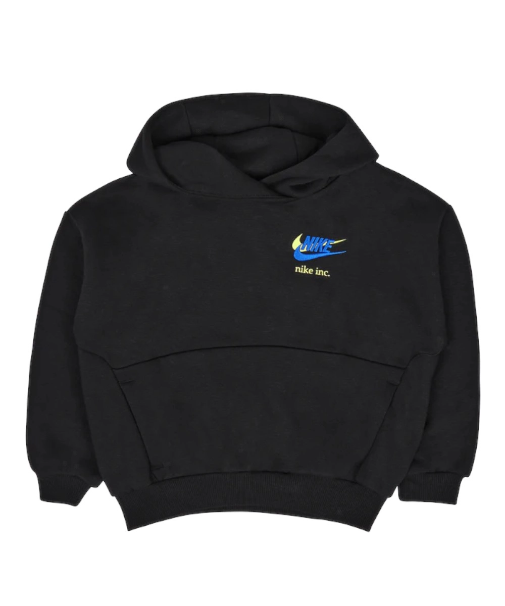 Nike - Παιδική Μπλούζα Club Hbr Icon Fleece Crew 86K432-023 Μαύρο