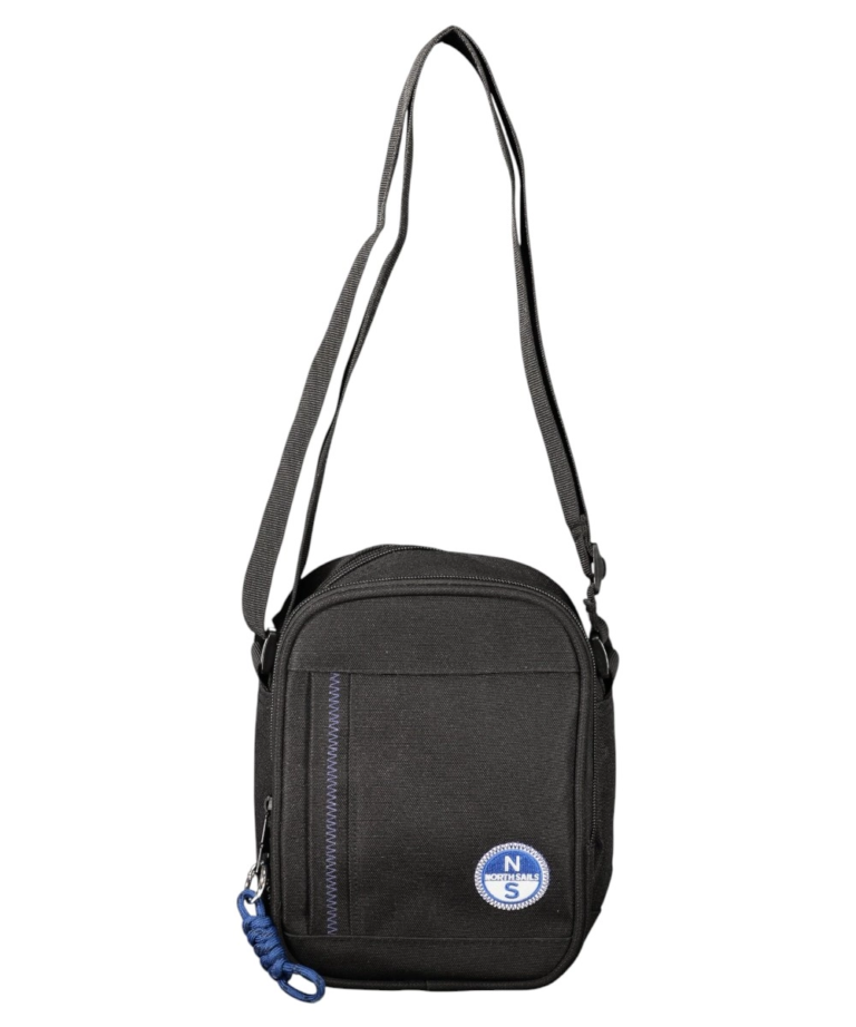 North Sails - Ανδρική Τσάντα Χιαστί 631050-000-0999 Μαύρο