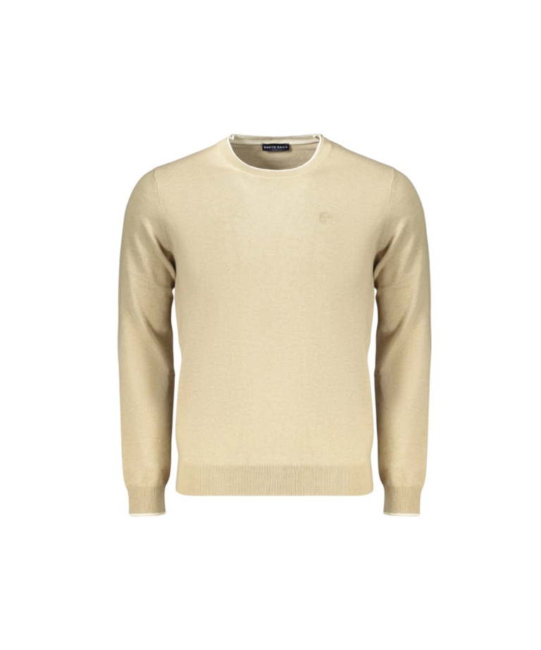 North Sails- Ανδρικό Πουλόβερ Crew-neck sweater 699227-000-0124 Μπεζ