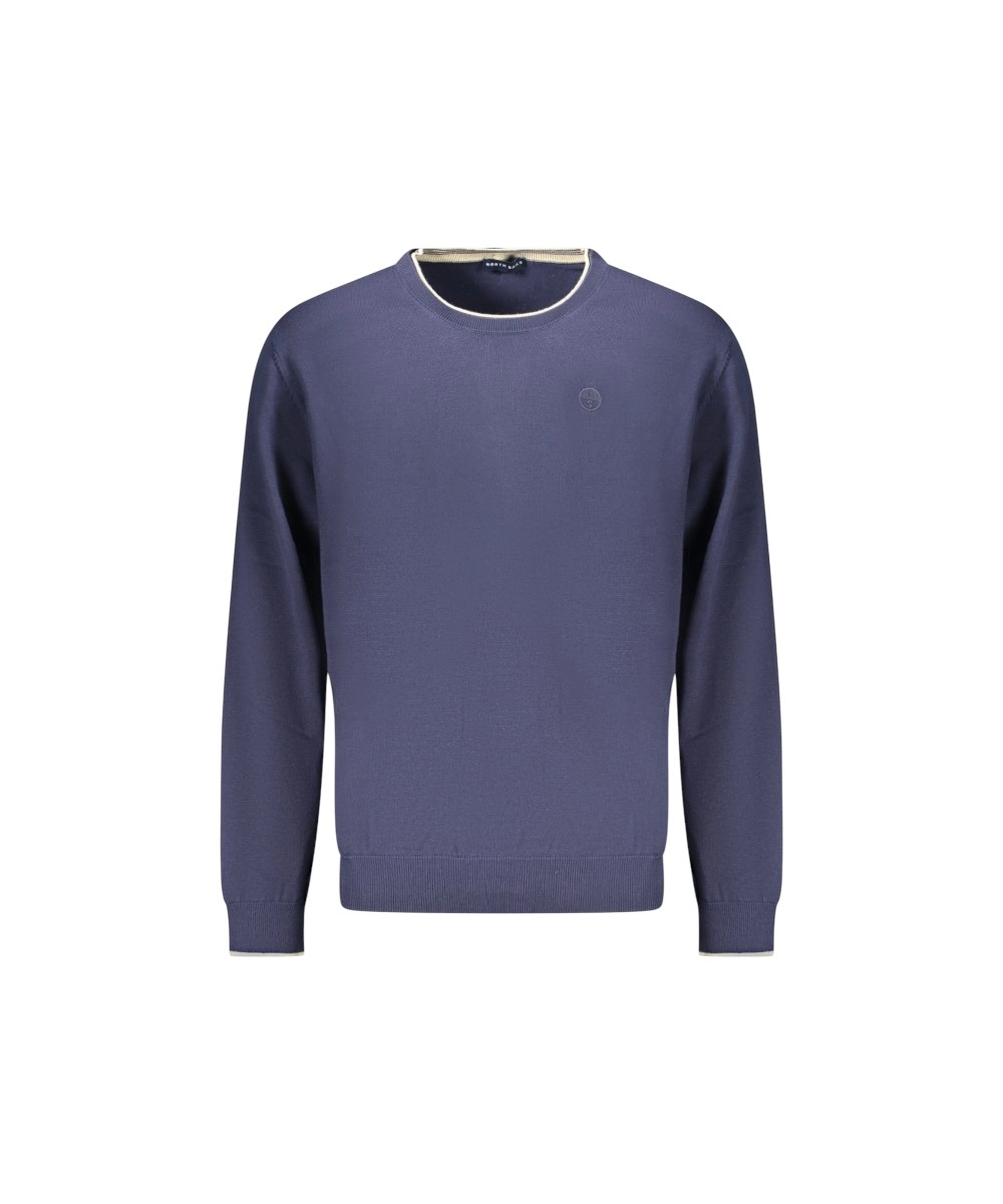 North Sails- Ανδρικό Πουλόβερ Crew-neck sweater 699227-000-0802 Μπλε Σκούρο