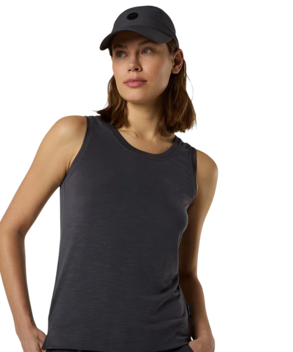 North Sails - Γυναικεία Αμάνικη Μπλούζα Slub Jersey Tank Top 093631-000-0959 Γκρι