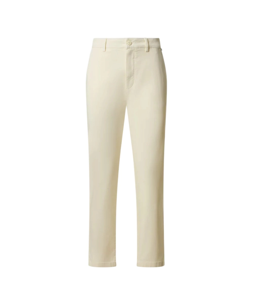 North Sails - Γυναικείο Παντελόνι Stretch Gabardine Chino 074791-000-0105 Λευκό