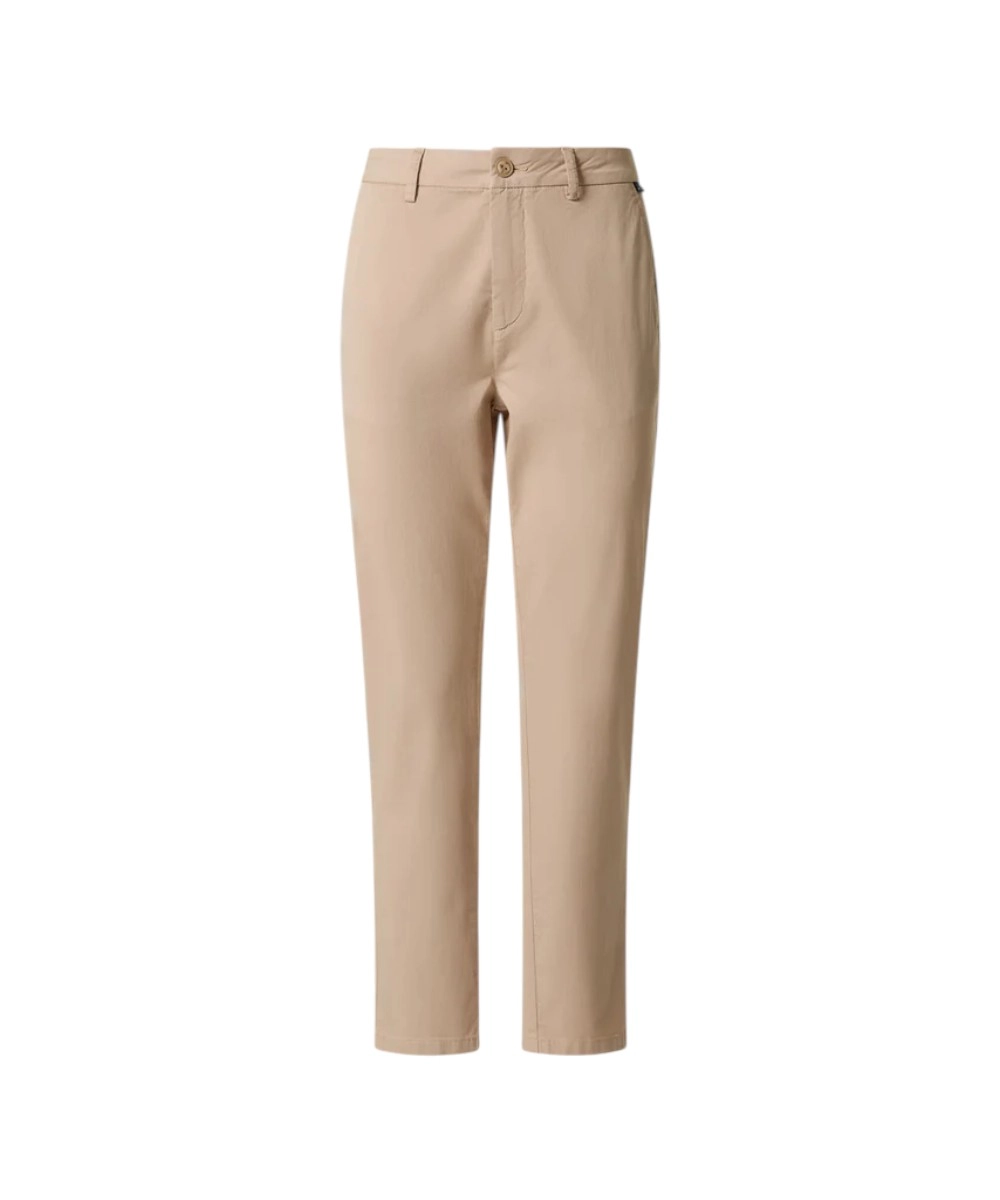 North Sails - Γυναικείο Παντελόνι Stretch Gabardine Chino 074791-000-0119 Μπεζ