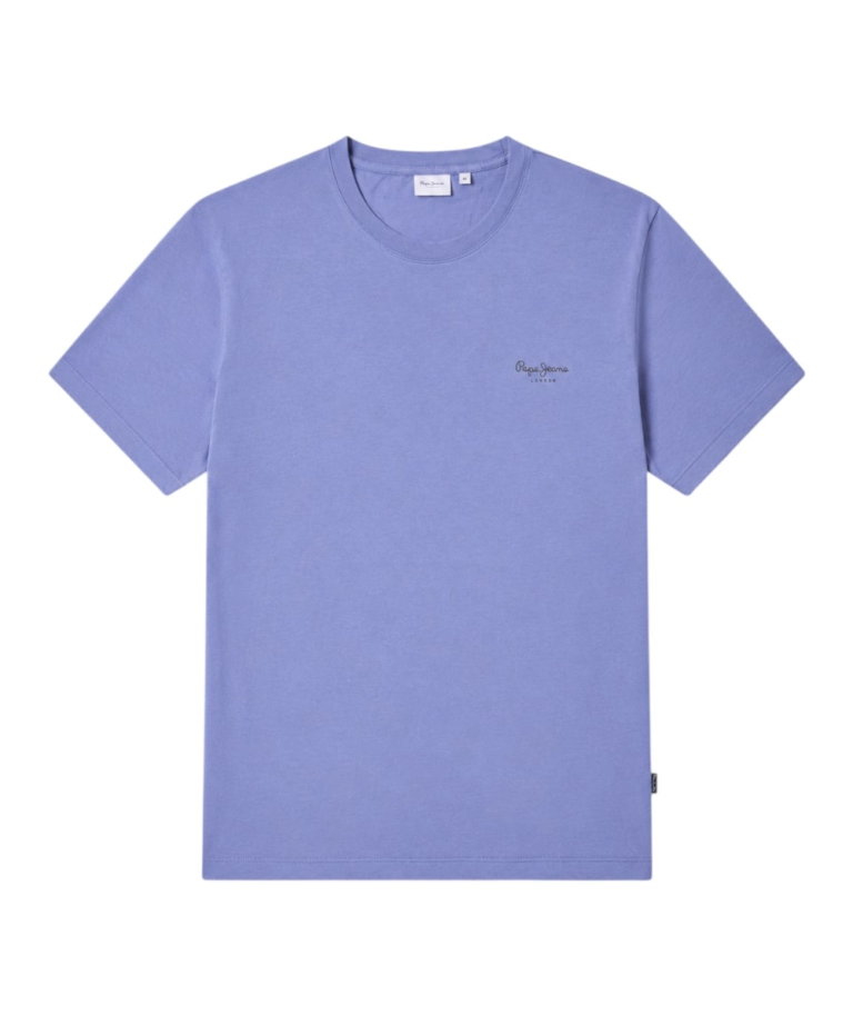 Pepe Jeans - Ανδρικό T-shirt Jacko Regular Fit PM508664-576 Μπλε Ραφ